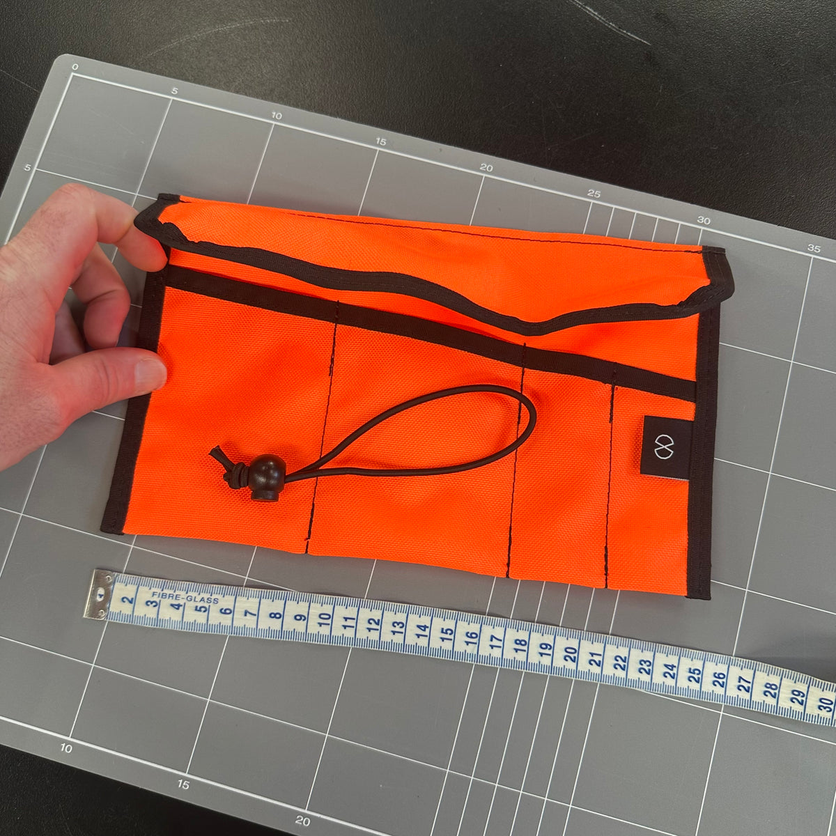 Mini Tool Roll Orange