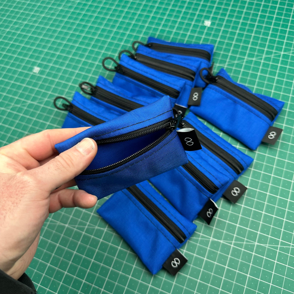 Tiny Zip Pouch Royal Blue