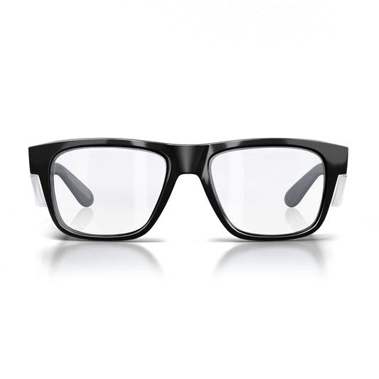 Sideshift Gear SafeStyle Fusions Black Frame Clear Lens
