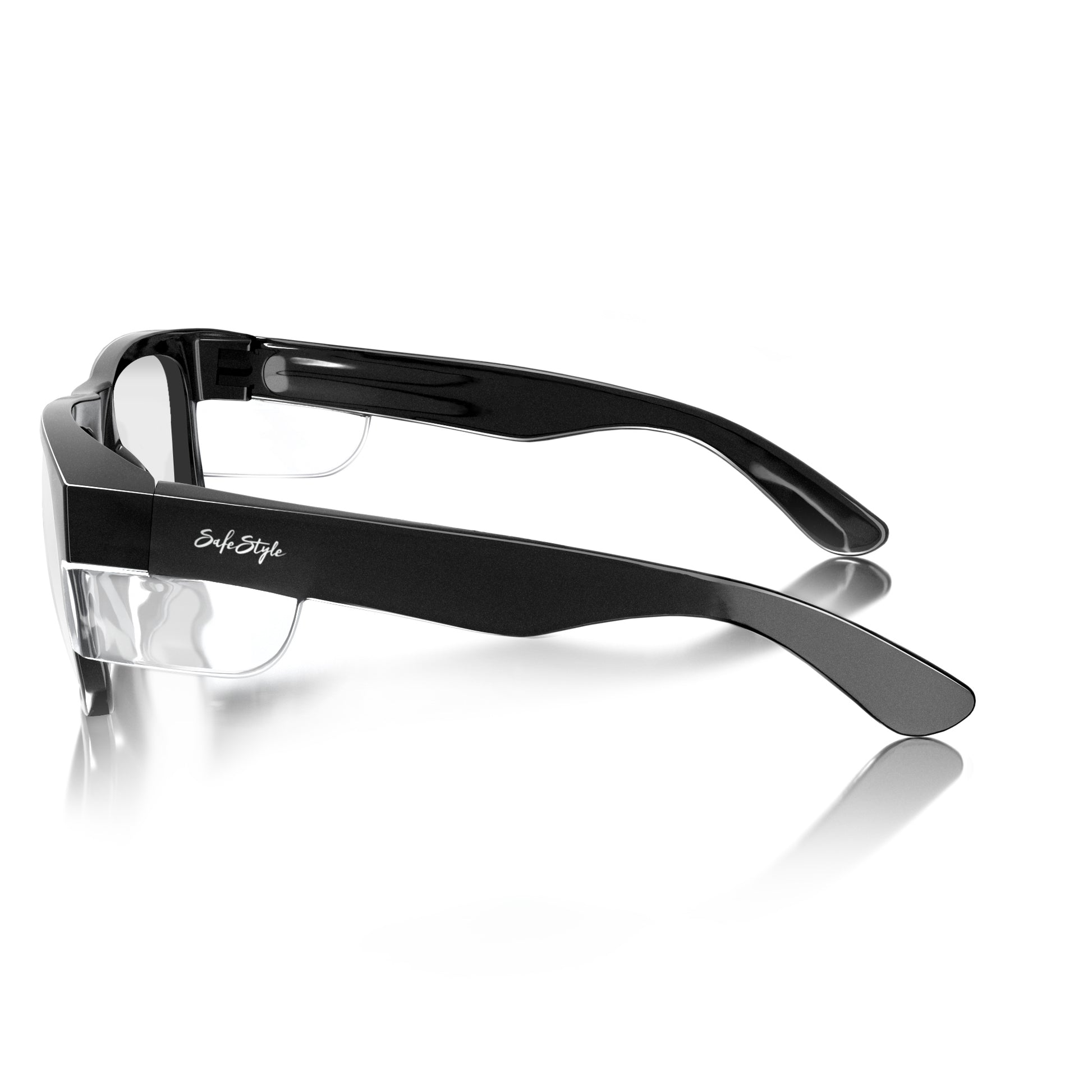 Sideshift Gear SafeStyle Fusions Black Frame Clear Lens