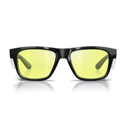 Sideshift Gear SafeStyle Fusions Black Frame Yellow Lens