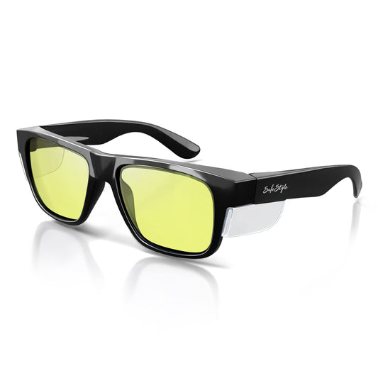 Sideshift Gear SafeStyle Fusions Black Frame Yellow Lens
