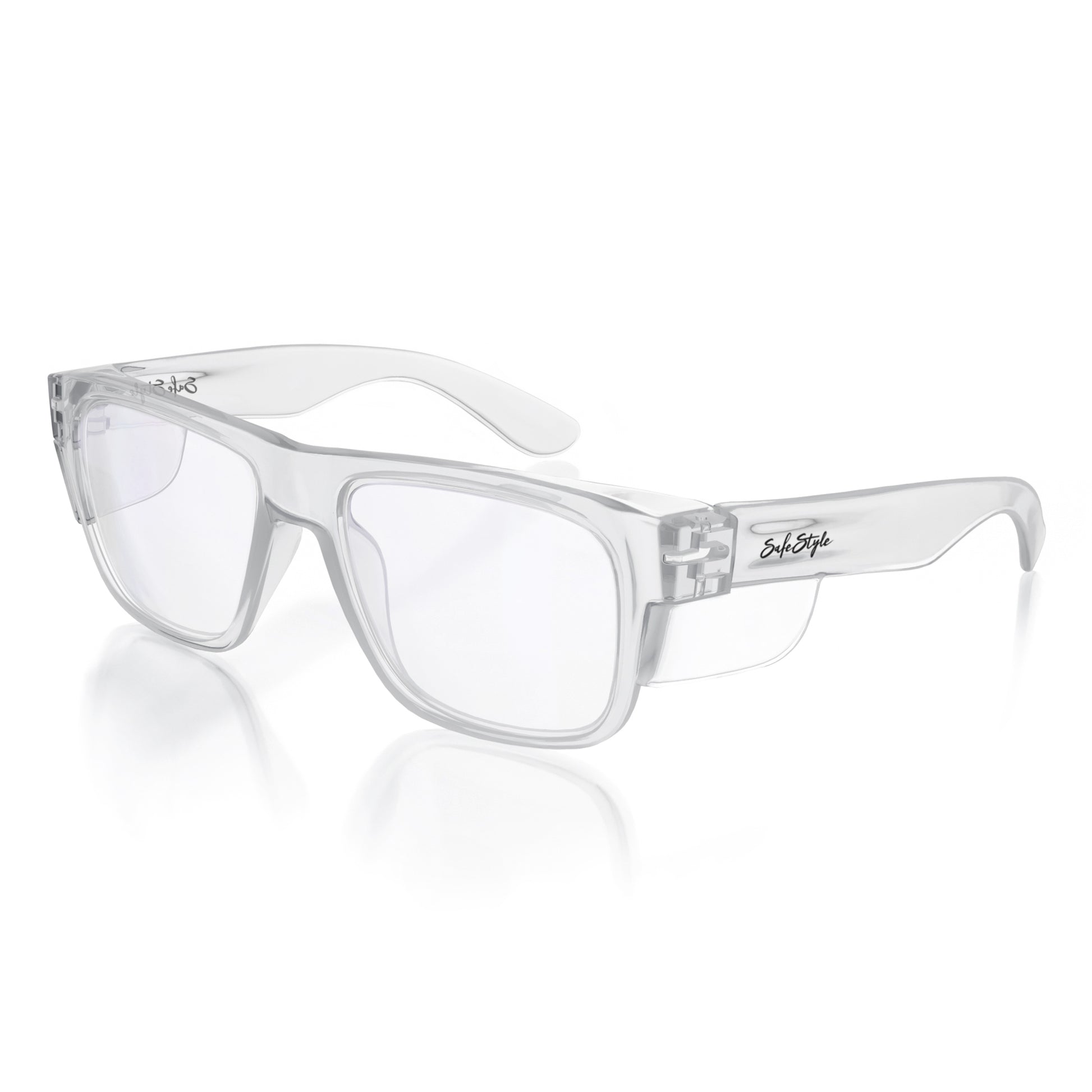 Sideshift Gear SafeStyle Fusions Clear Frame Clear Lens 