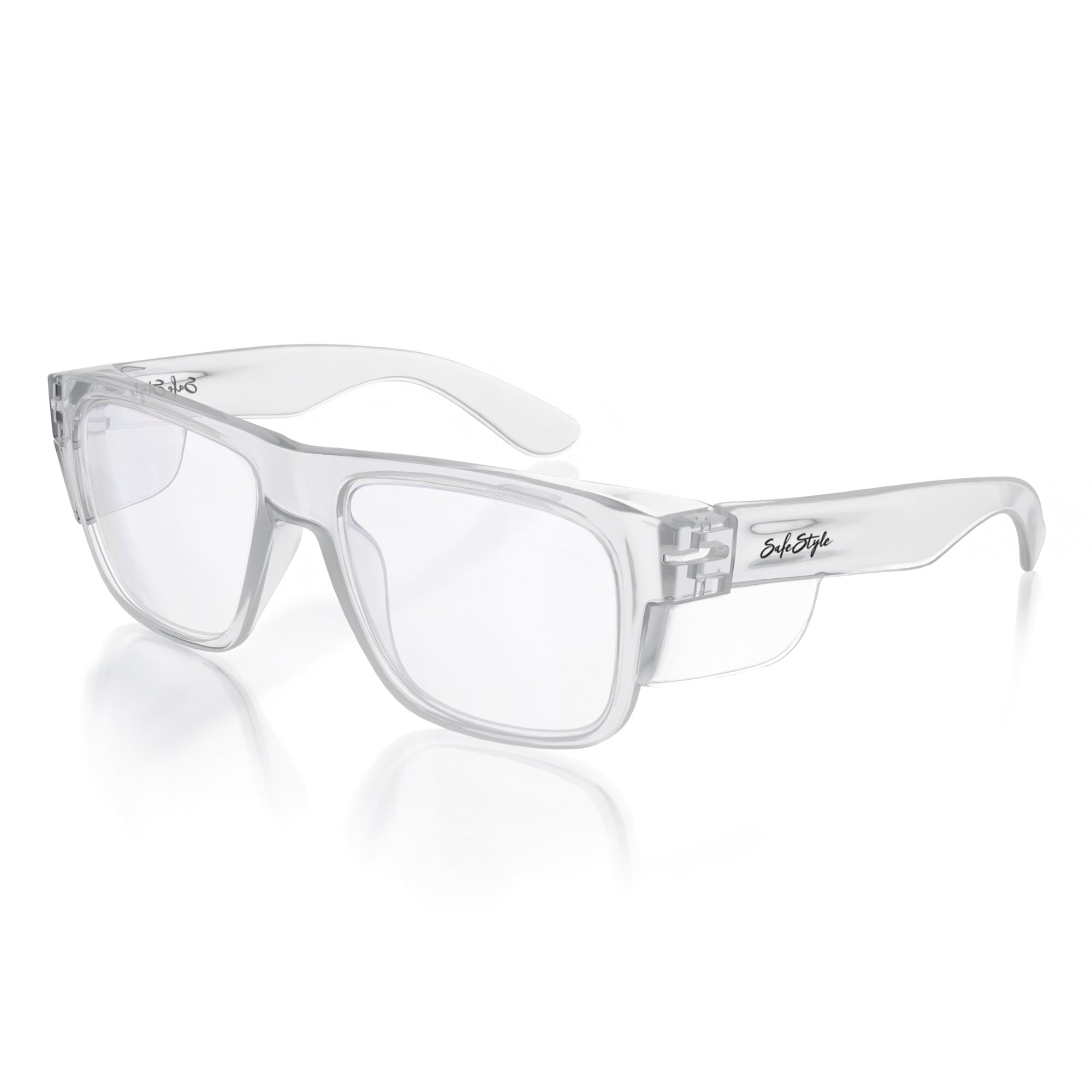 Sideshift Gear SafeStyle Fusions Clear Frame Clear Lens 
