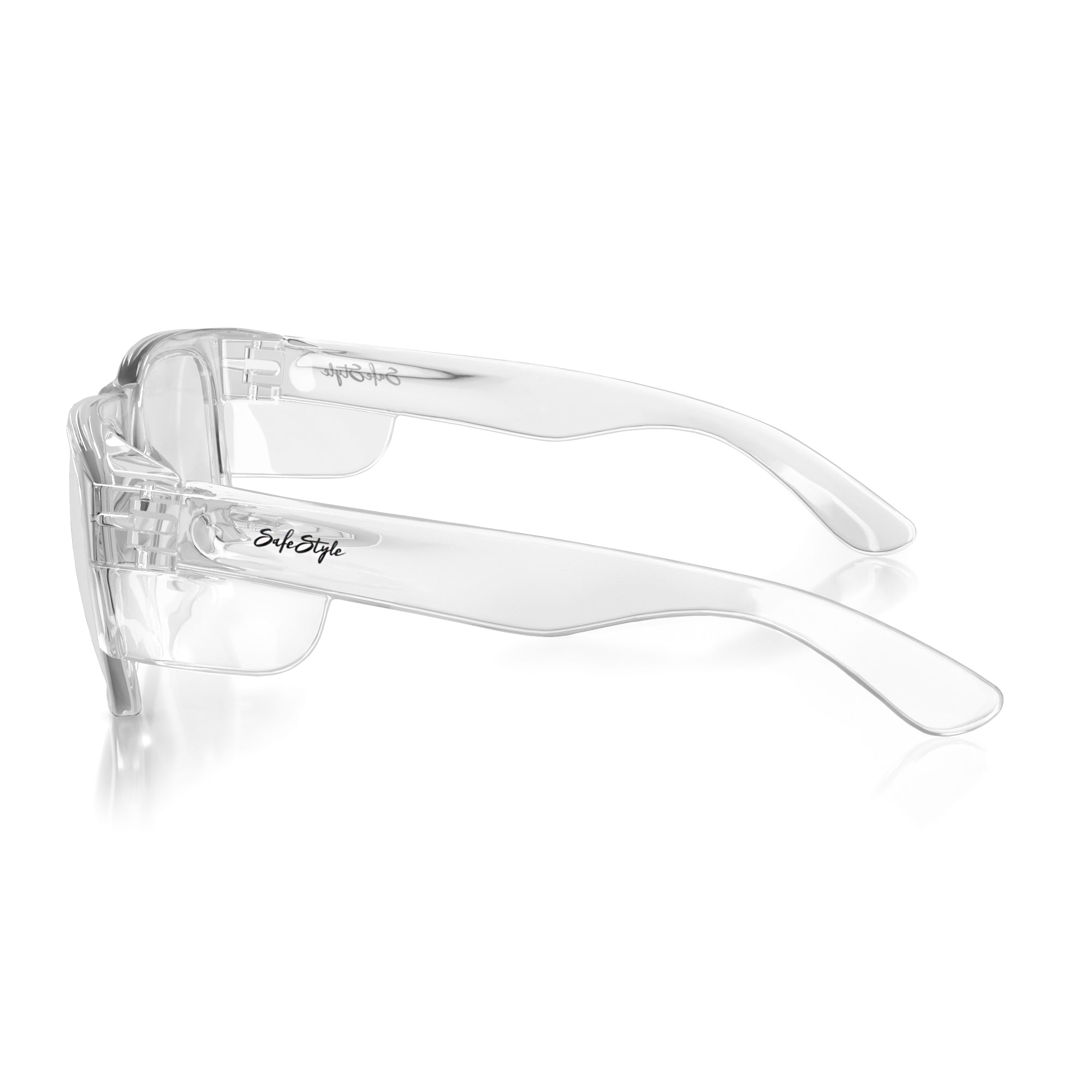 Sideshift Gear SafeStyle Fusions Clear Frame Clear Lens 