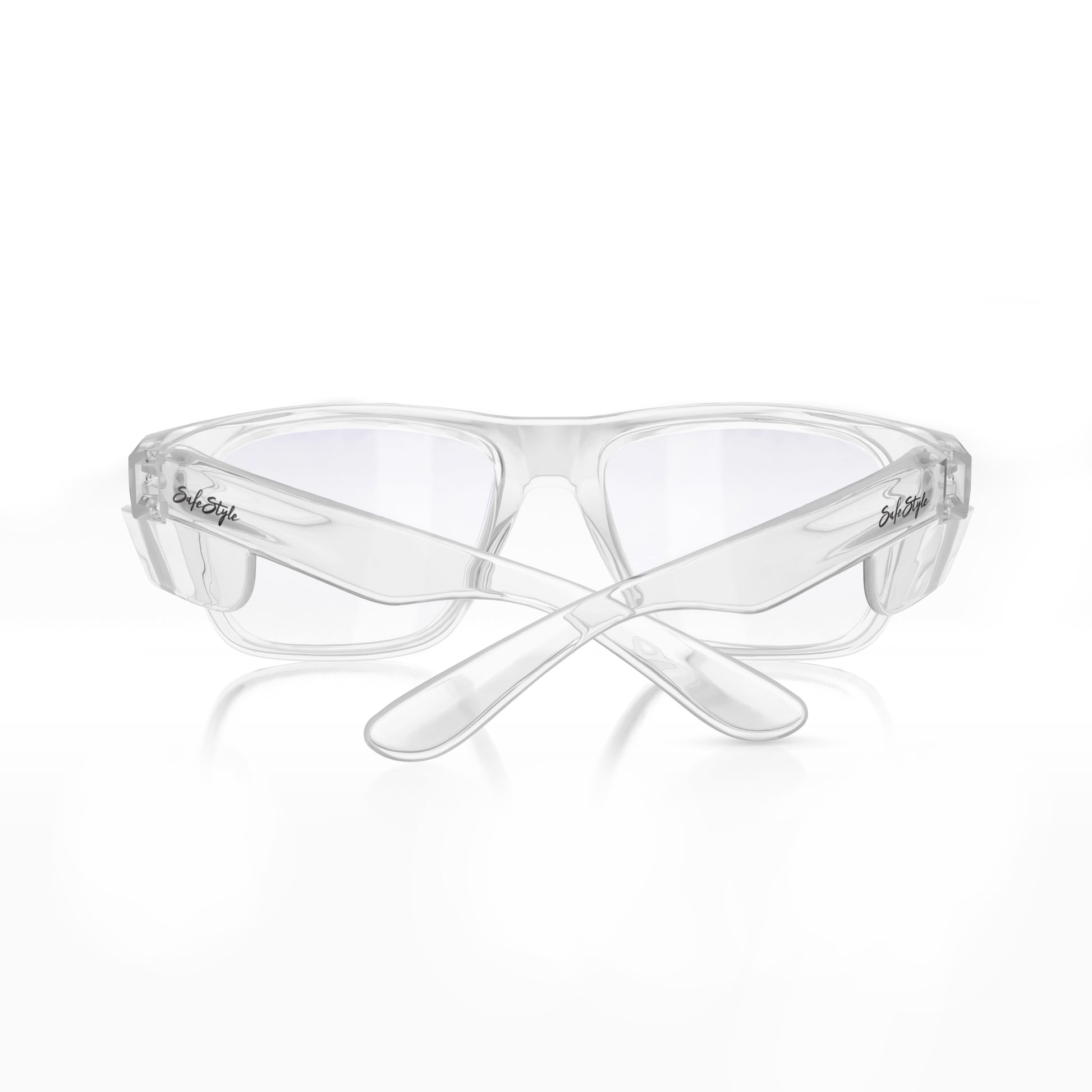 Sideshift Gear SafeStyle Fusions Clear Frame Clear Lens 