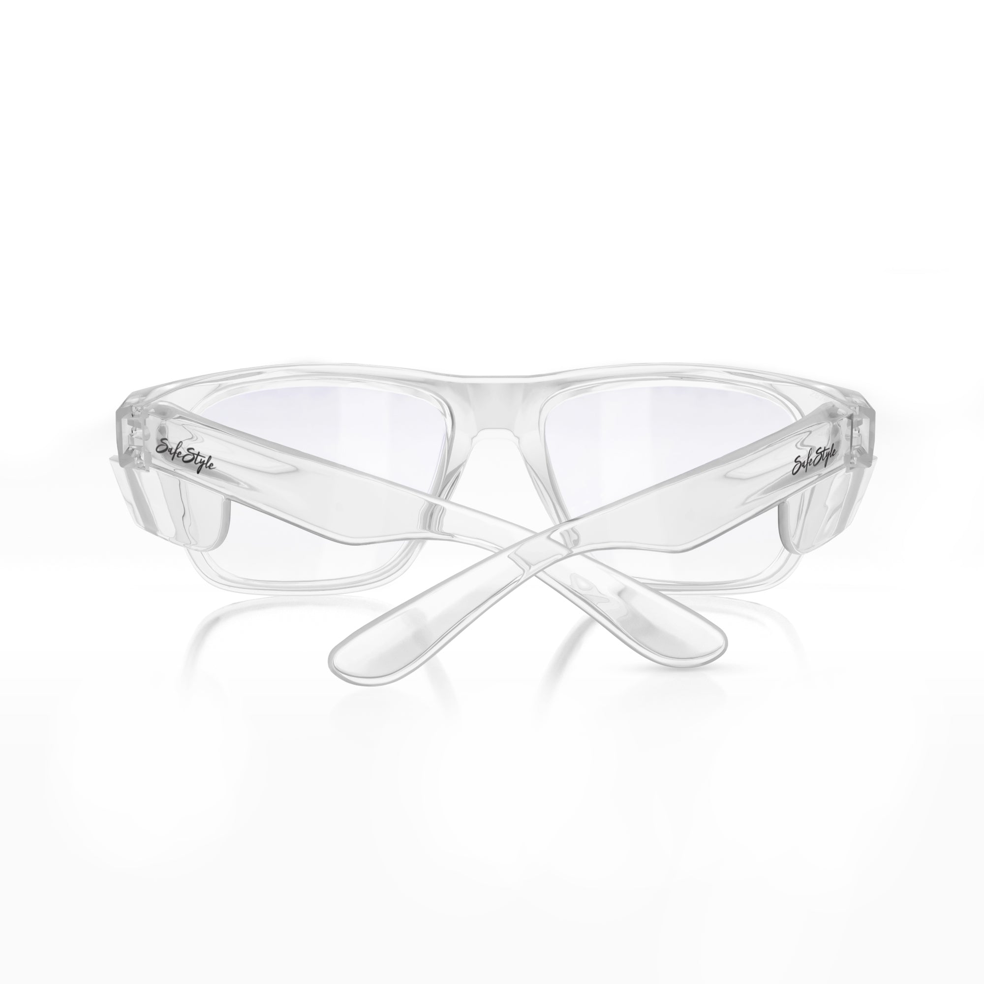Sideshift Gear SafeStyle Fusions Clear Frame Clear Lens 