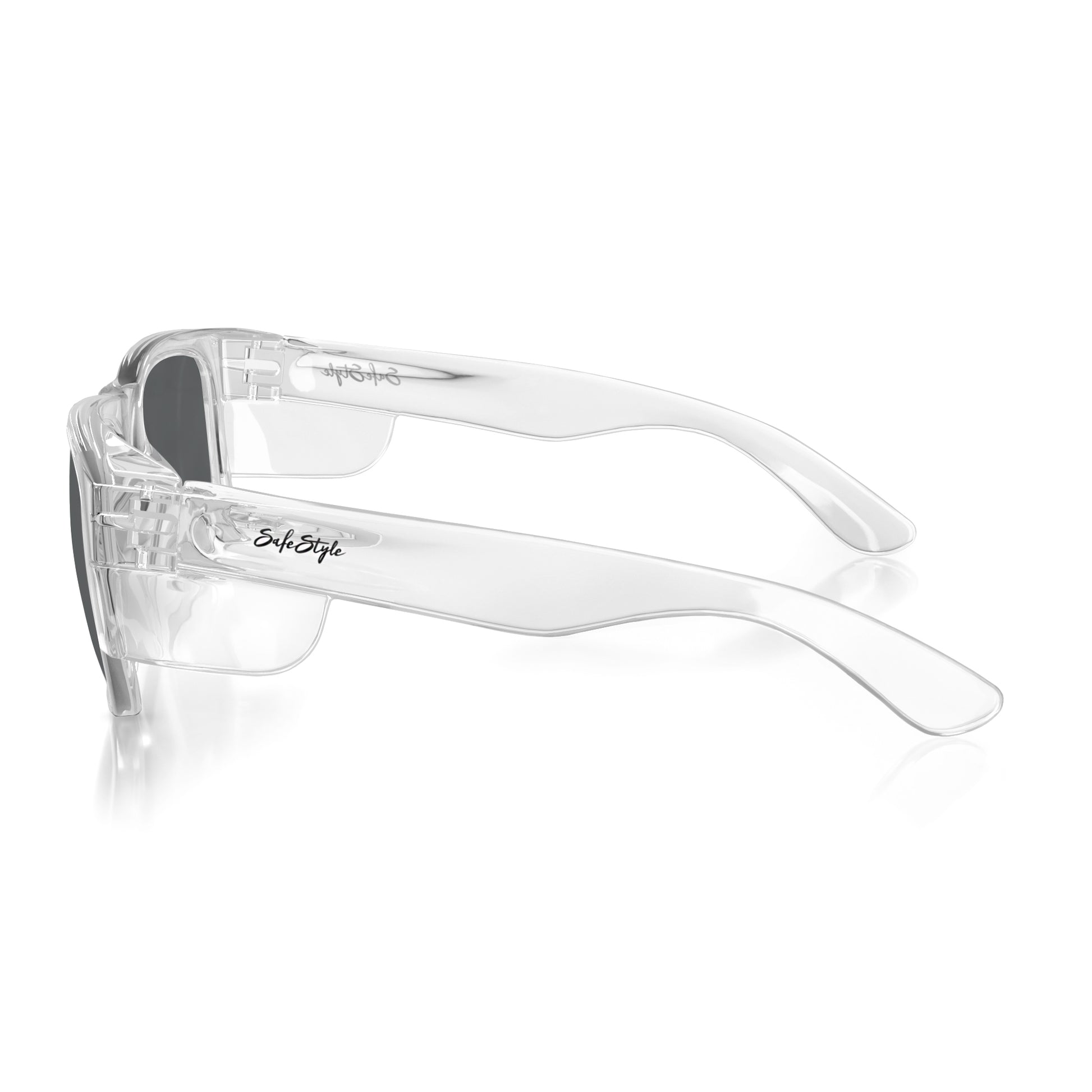 Sideshift Gear SafeStyle Fusions Clear Frame Polarised Lens